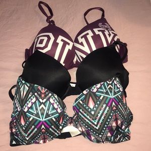 3 push up bras